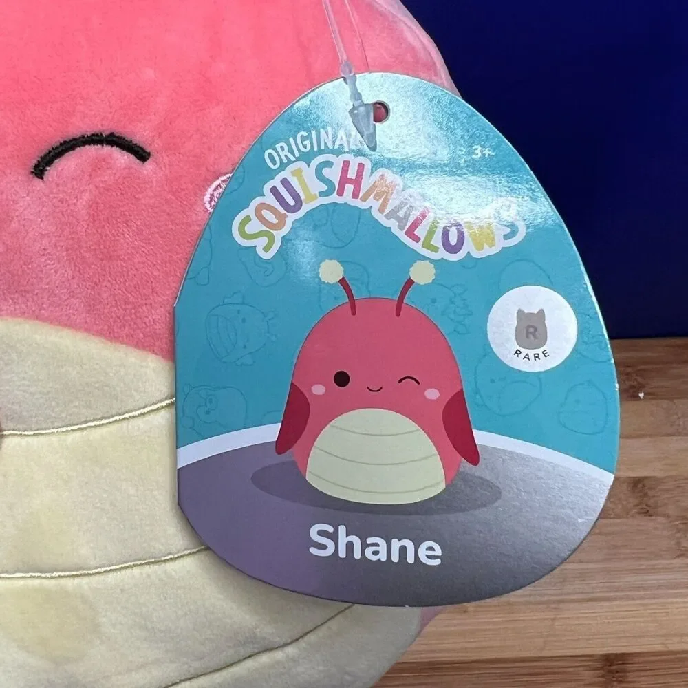 NWT Rare Squishmallow Shane The Grasshopper With Rare Tag 7.5